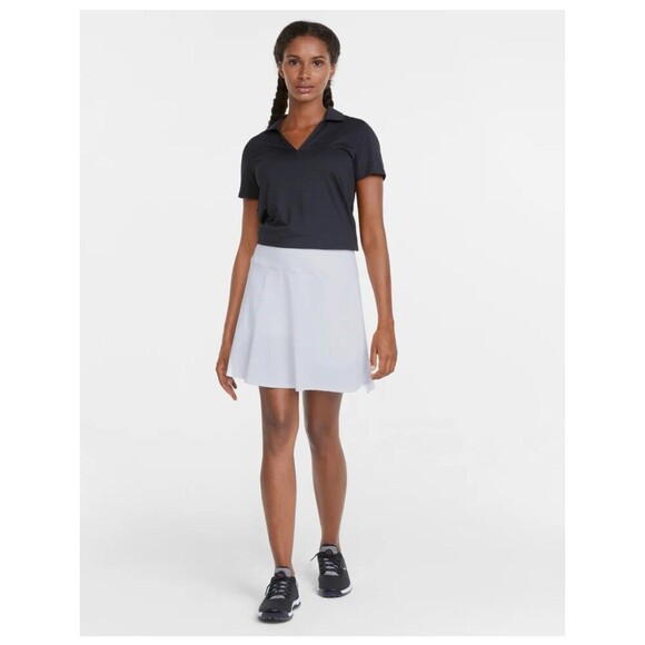 PUMA PWRSHAPE Solid Skirt Small Long White NEW Skort Performance Athletic Golf - Picture 13 of 13